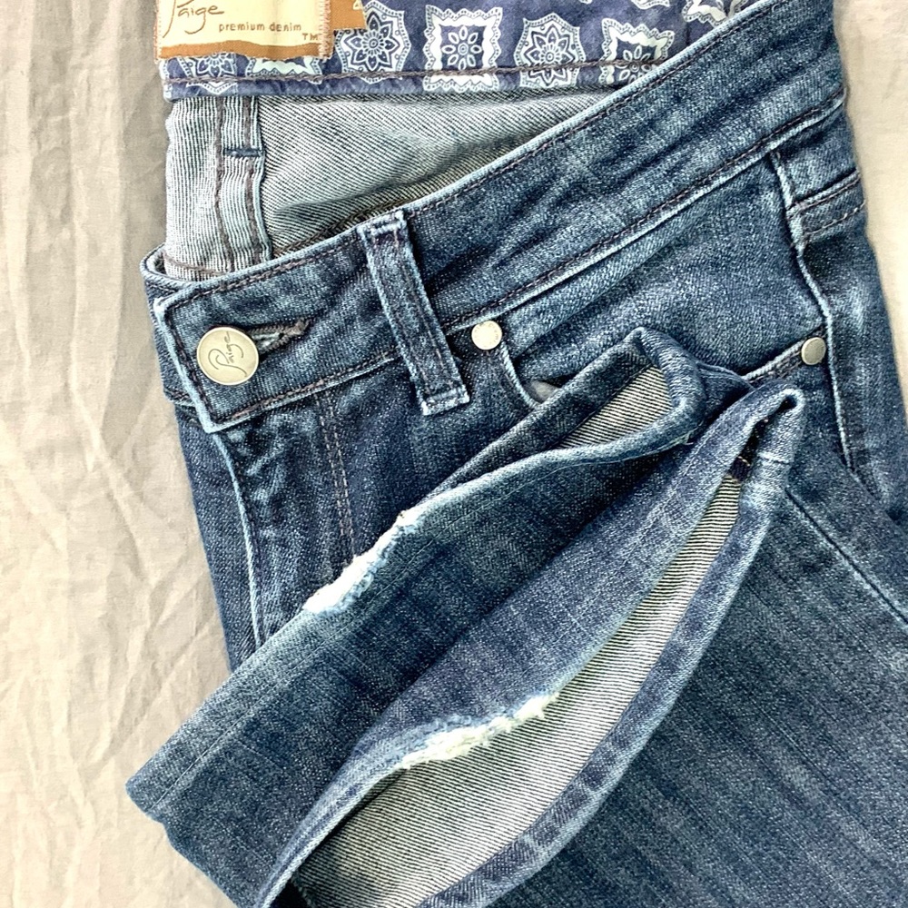PAIGE Melbourne Bootcut Denim Jeans